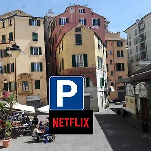 Houseingenoacenter2 Parking Apartment Genoa